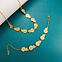 304 Stainless Steel Spiral Shape Link Chain Necklaces for Women