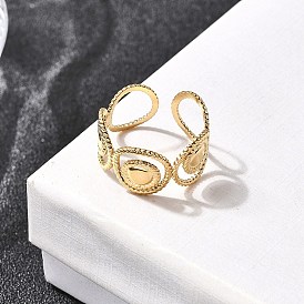 304 открытые манжеты из нержавеющей стали, круглые, ионное покрытие (ip)