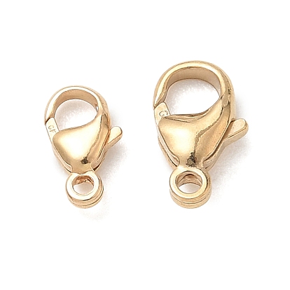 Brass Lobster Claw Clasps