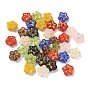 Backfarbe, verschiedene Stile, Glasperlen, goldenen Metall umschlungen, Blume