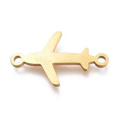 304 Stainless Steel Links Connectors, Laser Cut, Plane Shape