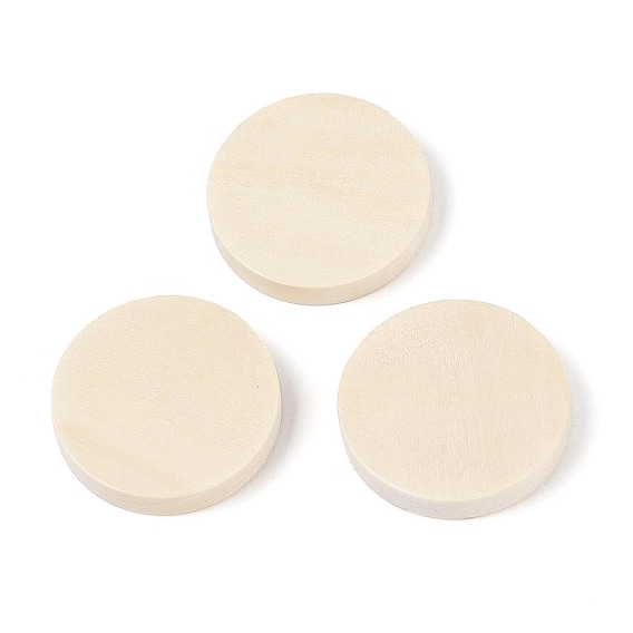 Beech Wooden Round Pieces, DIY Accessories