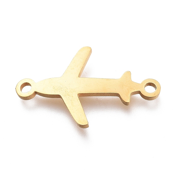304 Stainless Steel Links Connectors, Laser Cut, Plane Shape