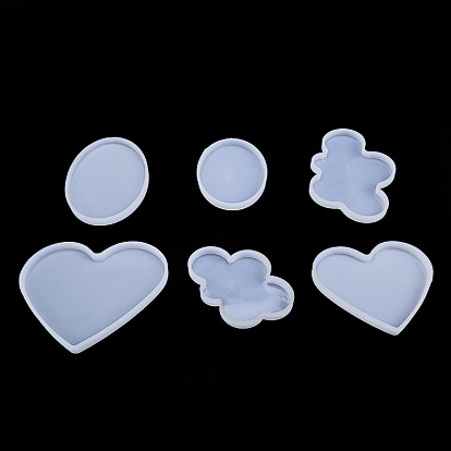 DIY Silicone Jewelry Plate Molds, Resin Casting Molds, Clay Craft Mold Tools