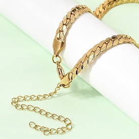 Унисекс 304 цепочки из нержавеющей стали, ионное покрытие (ip)