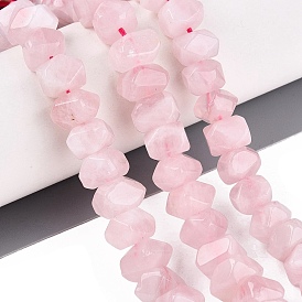 Naturel a augmenté perles de quartz brins, nuggets, facette