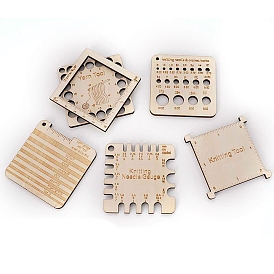 Wooden Sewing Rulers, Square