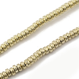 Гальванические нити из синтетических немагнитных гематитовых бусин, диск, Heishi бусы