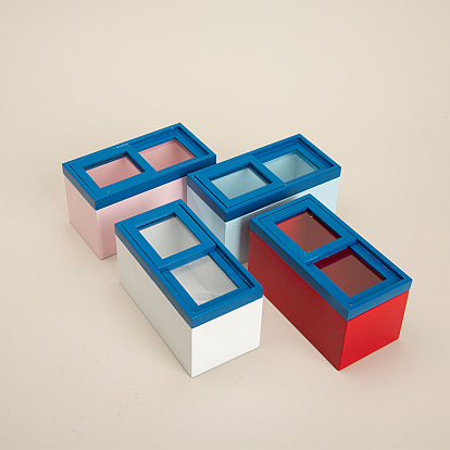 Украшение для мини-горизонтального морозильника, миниатюрные украшения из дерева, аксессуары для кукольного домика с микро-ландшафтом, притворяясь опорными украшениями