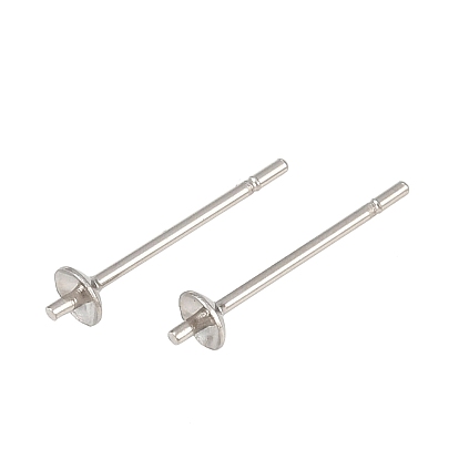 304 серьги из нержавеющей стали, за половину пробурено бисера