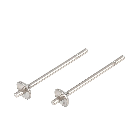 304 серьги из нержавеющей стали, за половину пробурено бисера