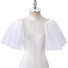 Châle de mariée en gaze de polyester