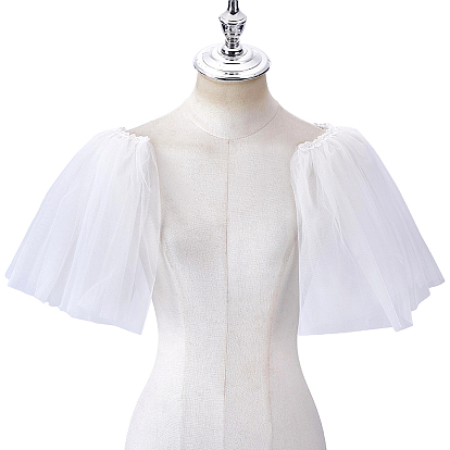 Châle de mariée en gaze de polyester