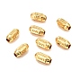 Brass Beads, Long-Lasting Plated, Olive with Word SAFE & DEFEND