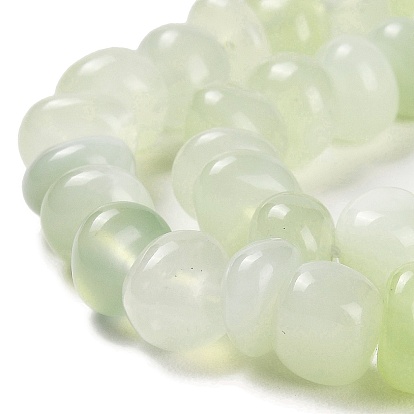 Natural New Jade Beads Strands, Nuggets, Tumbled Stone