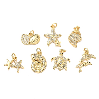 Латунные микро проложить кубического циркония подвески, без кадмия и без свинца, долговечный, стойки покрытие, реальный 18 k позолоченный, с целью перехода в кольце