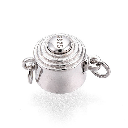 925 застежка из стерлингового серебра, столбец с s925 штампом, с целью перехода в кольце