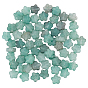Brins de perles de quartz vert naturel, fleur de prune