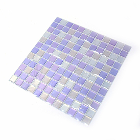 PET Self-Adhesive Mark Crystal Pattern Paper, Wall Stickers, for Shelf Liner Dresser Drawer Locker, Square