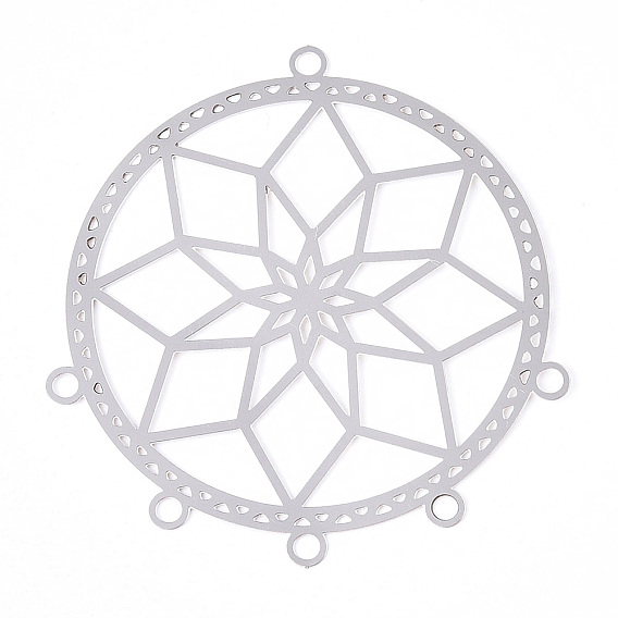 304 из нержавеющей стали ссылки люстра компонент полые цветок