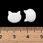 Natural Freshwater Shell Beads, Cat Head Shape