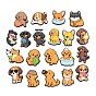 Dog Theme PVC Cabochons, Mixed Shapes