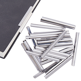 30 pièces 430 pinces de bord pour ordinateur portable en acier inoxydable