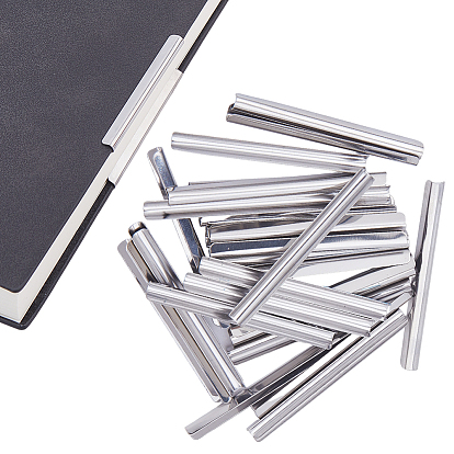 30 pièces 430 pinces de bord pour ordinateur portable en acier inoxydable
