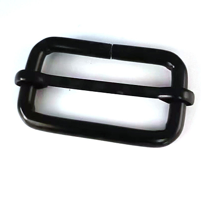 Iron Webbing Bag Strap Adjuster Buckles, Handbag Shorten Length Tri-Glide Adjuster Buckles