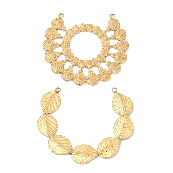 304 подвески из нержавеющей стали, ионное покрытие (ip), плоская круглая/листовая подвеска