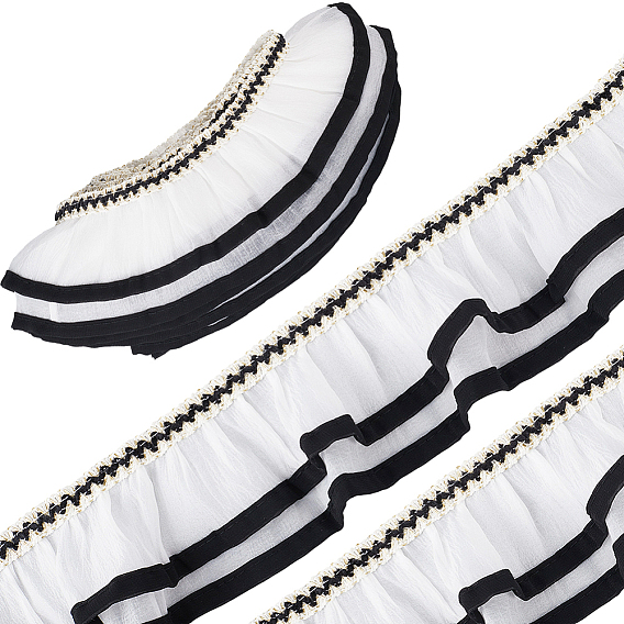 6.2~6.5м полиэфирная кружевная лента, для аксессуаров для одежды, украшение подарка