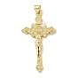 Латунные подвески, без кадмия, без никеля и без свинца, крест с подвесками Иисуса