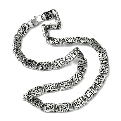 304 Stainless Steel Necklaces, Square
