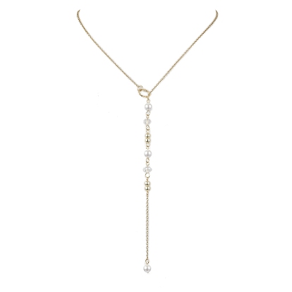 Ожерелья с подвесками из ракушек и жемчуга, с 304 цепями из нержавеющей стали для женщин