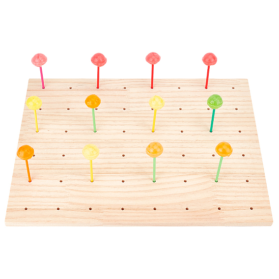 Подставки для леденцов из натурального дерева, держатель для кейк-попсов для детского душа, день рождения