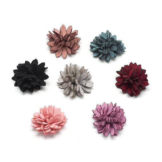 Handmade Microfiber Leather Woven Costume Accessories, Flower