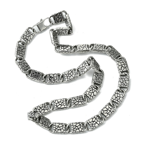 304 Stainless Steel Necklaces, Square
