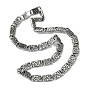 304 Stainless Steel Necklaces, Square