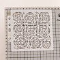 Plastic Painting Stencils, Drawing Template, For DIY Scrapbooking, Flower