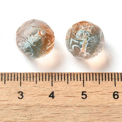 Transparent Glass Beads, Cube