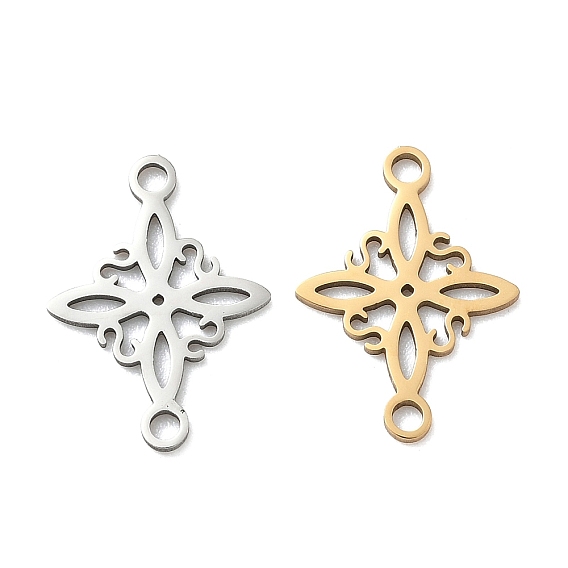 304 подвески-соединители в виде ромбов из нержавеющей стали, ионное покрытие (ip), полирование