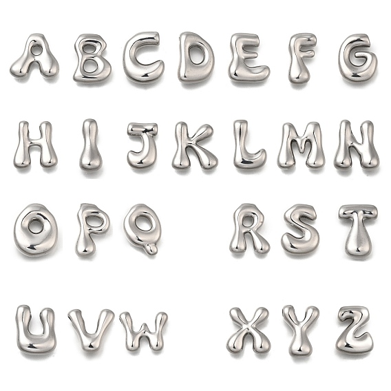 304 подвески из нержавеющей стали, буквенное очарование, анти-тускнение