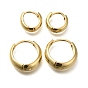 Латунные серьги обруча, долговечный, без кадмия и без свинца