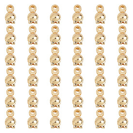 300шт. латунные наконечники бусин, Калотте заканчивается, крышка раскладушки