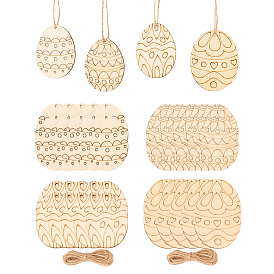 4 сумки 4 стили поделки своими руками пасхальные яйца вырезанные подвески, с пеньковой веревки