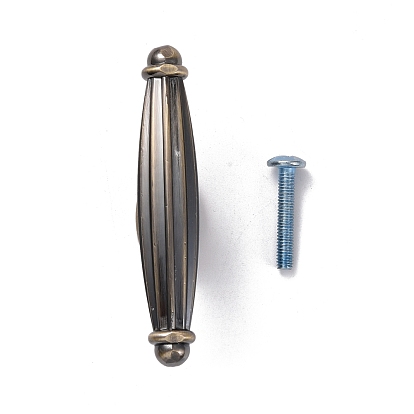 Vintage Alloy Cabinet Door Knobs, Kitchen Drawer Pulls Cabinet Handles, with Iron Screws
