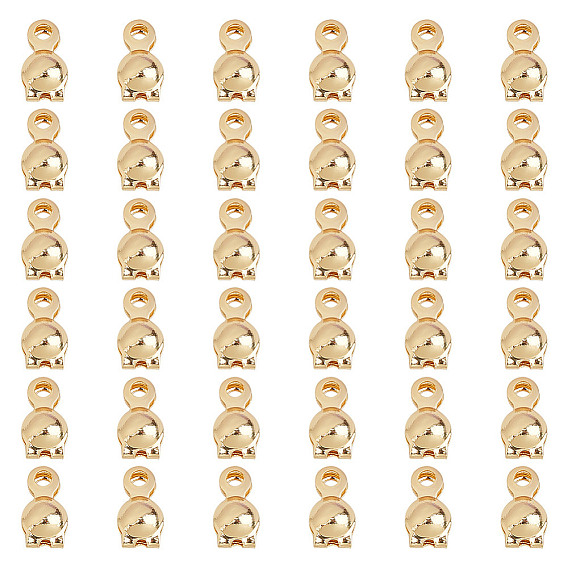 300шт. латунные наконечники бусин, Калотте заканчивается, крышка раскладушки