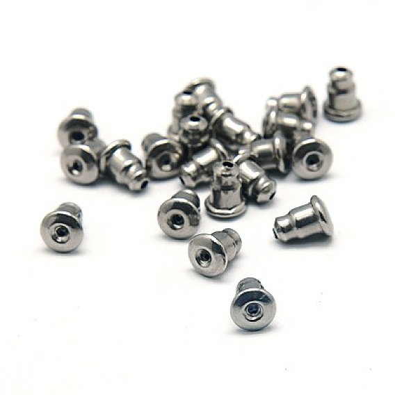 304 Stainless Steel Ear Nuts, Earring Backs