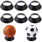 8шт. пластиковые подставки для демонстрации спортивных мячей, форма конуса