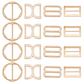 16шт 4 стиль цинковый сплав сумка соединитель якорные пряжки, для вешалки на ремне сумки